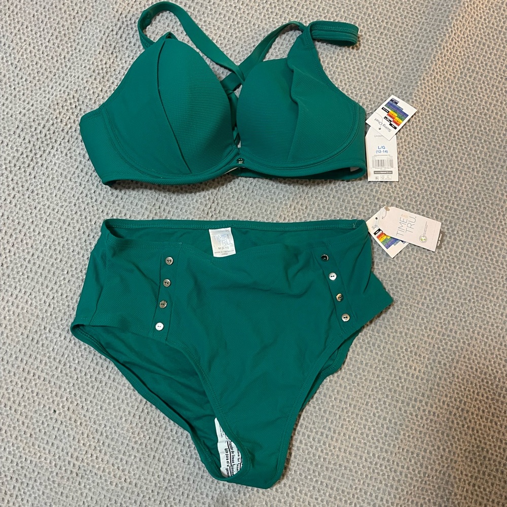 NOBO Teal Bikini Set